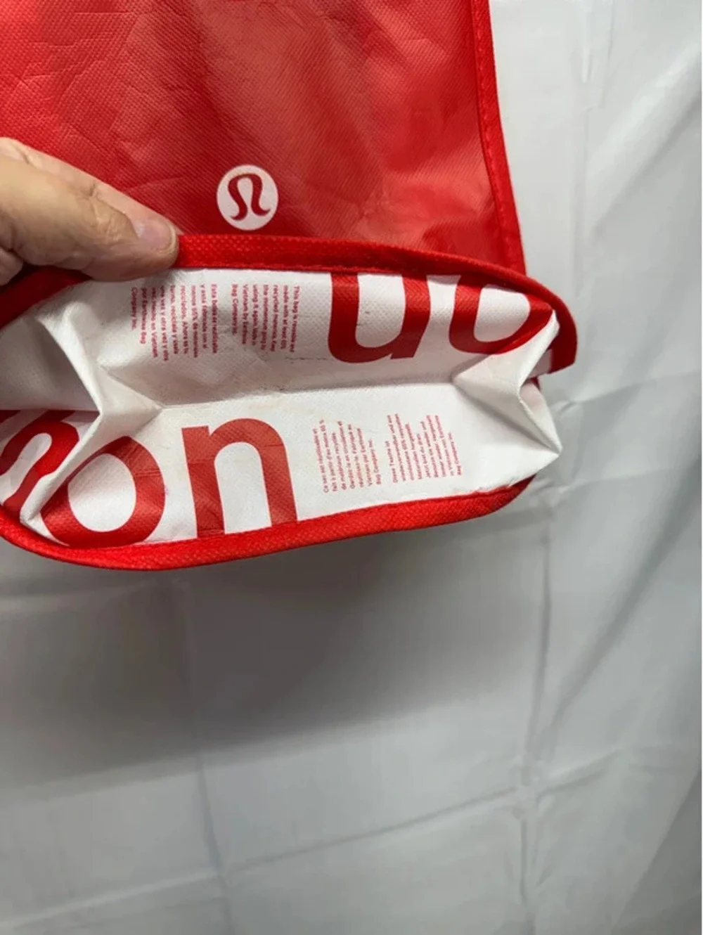 Lululemon reusable tote